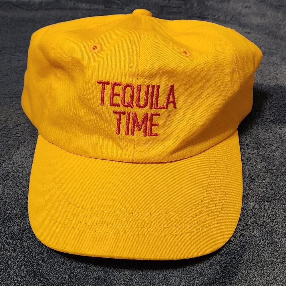 Yellow 'Tequila Time' Cap